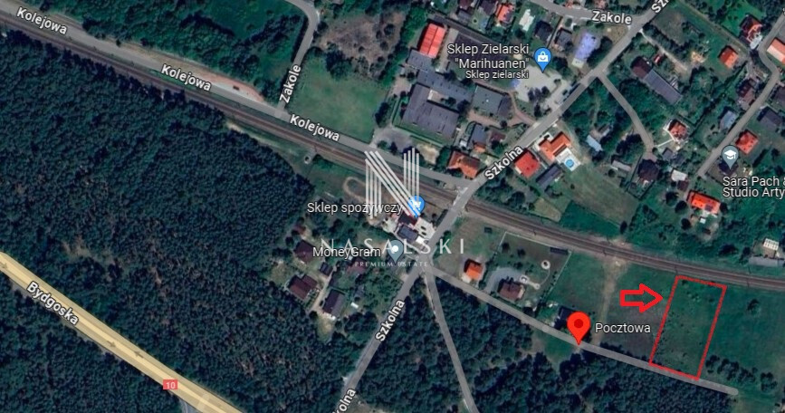 Działka Sprzedaż Cierpice Pocztowa 5